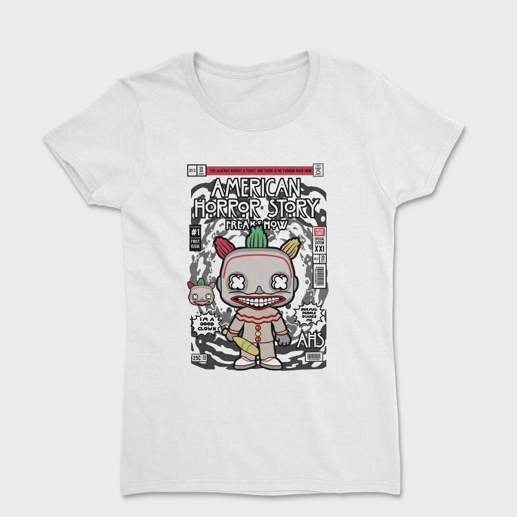 Freakshow Clown Horror, Tricou Femei
