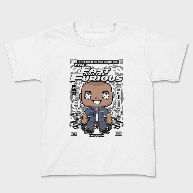 Furious Racer Pop Art, Tricou Copii
