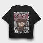 Gambit Comic Chibi, Tricou Oversize Barbati (Unisex)