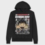 Green Day Comic Pop, Hanorac Oversize Barbati (Unisex)