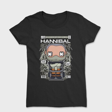 Hannibal Pop Art Comic, Tricou Femei
