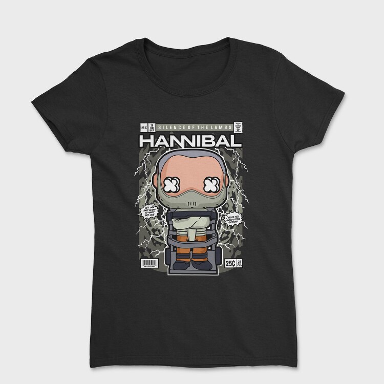 Hannibal Pop Art Comic, Tricou Femei