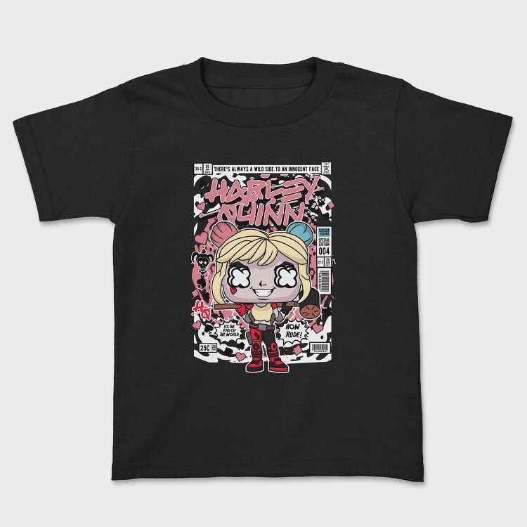 Harley Quinn Riot, Tricou Copii