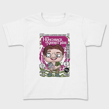 Hunchback Comic Vibes, Tricou Copii