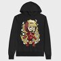 Iron Man Chibi, Hanorac Oversize Barbati (Unisex)