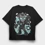 Iron Man X Force, Tricou Oversize Barbati (Unisex)