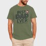 Best Dad Ever, Tricou Barbati (Unisex)