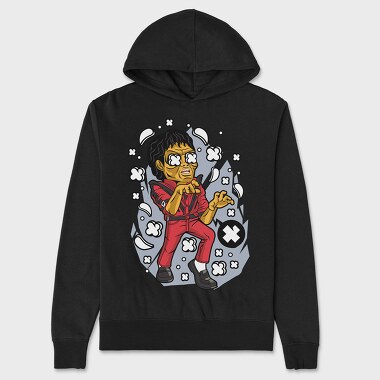 Michael Jackson Dance Fever, Hanorac Oversize Barbati (Unisex)