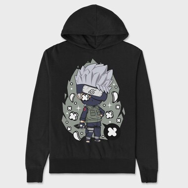 Ninjastyle Chibi Storm, Hanorac Oversize Barbati (Unisex)