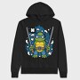 Ninjaturtle Warrior, Hanorac Oversize Barbati (Unisex)