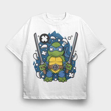 Ninjaturtle Warrior, Tricou Oversize Barbati (Unisex)