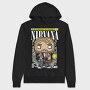 Nirvana Pop Icon, Hanorac Oversize Barbati (Unisex)