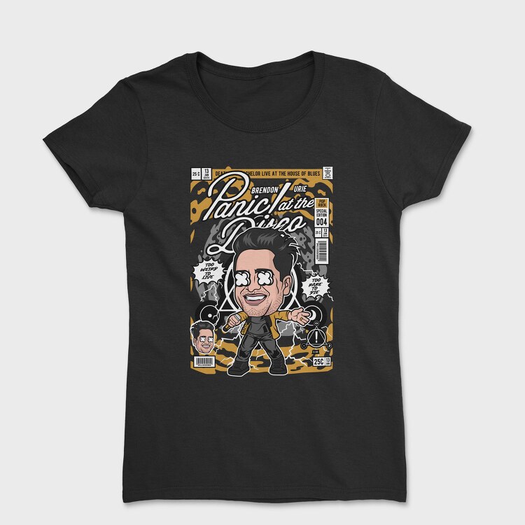 Panic At The Disco Comic, Tricou Femei