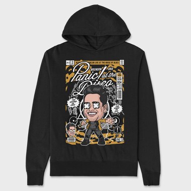 Panic At The Disco Comic, Hanorac Oversize Barbati (Unisex)