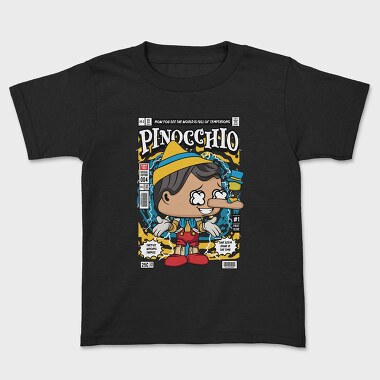Pinocchio Pop Art, Tricou Copii