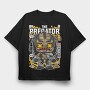 Predator X Comic Chibi, Tricou Oversize Barbati (Unisex)