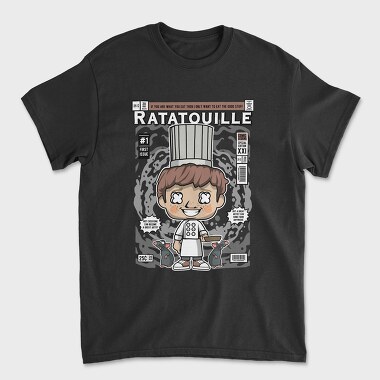 Ratatouille Chef, Tricou Barbati (Unisex)