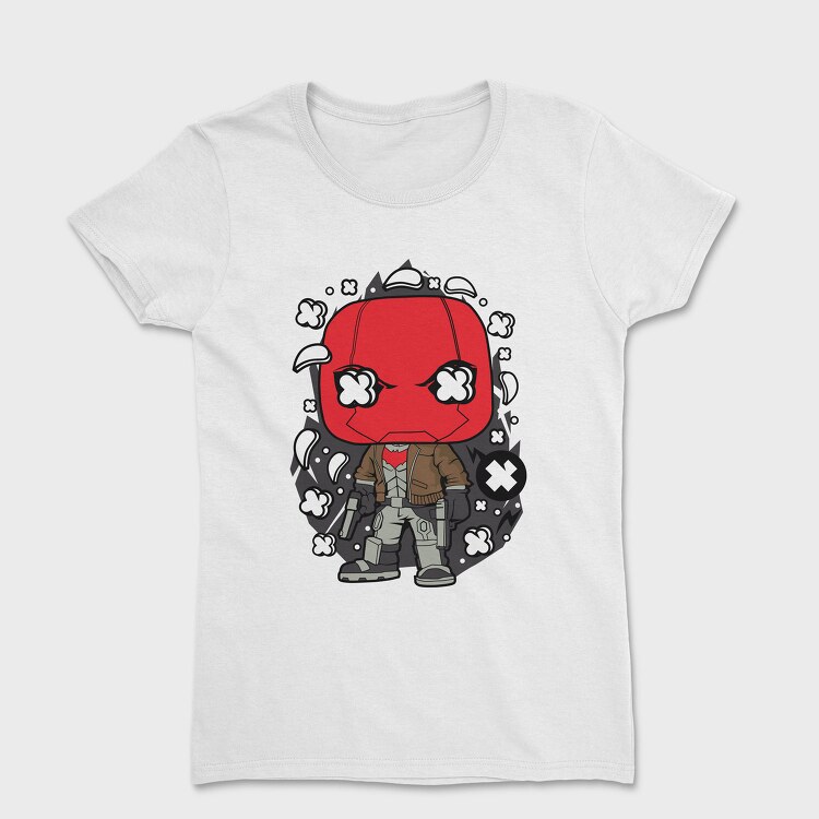 Red Hero Pop Art, Tricou Femei