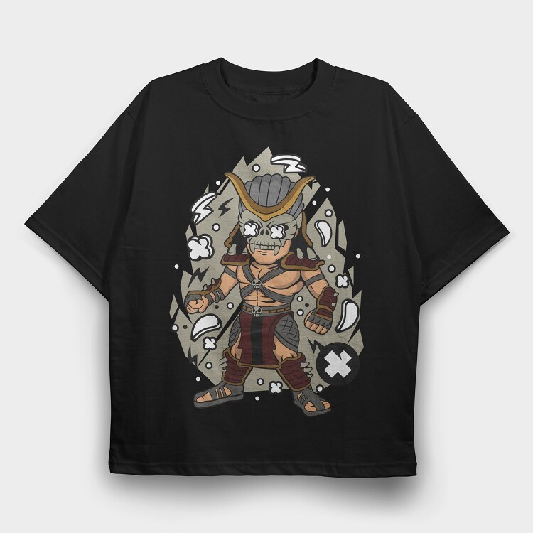 Savage Samurai Strike, Tricou Oversize Barbati (Unisex)