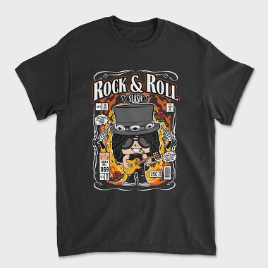 Slash Rock Roll, Tricou Barbati (Unisex)