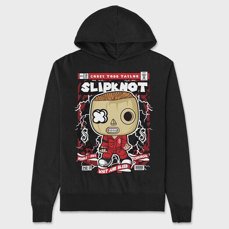 Slipknot Pop Vinyl, Hanorac Oversize Barbati (Unisex)