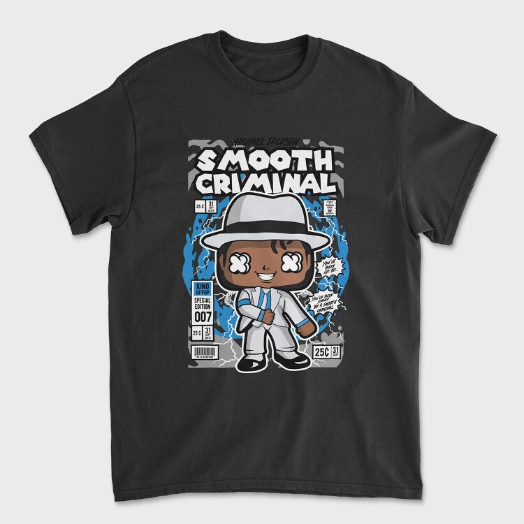 Smooth Criminal Pop, Tricou Barbati (Unisex)