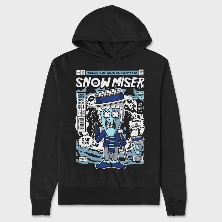 Snowmiser Comic Drop, Hanorac Oversize Barbati (Unisex)