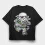 Space Trooper Buddy, Tricou Oversize Barbati (Unisex)