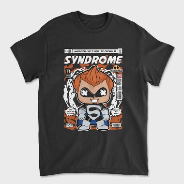 Superhero Chibi Comic, Tricou Barbati (Unisex)