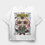 Taxi Driver Pop Art, Tricou Oversize Barbati (Unisex)