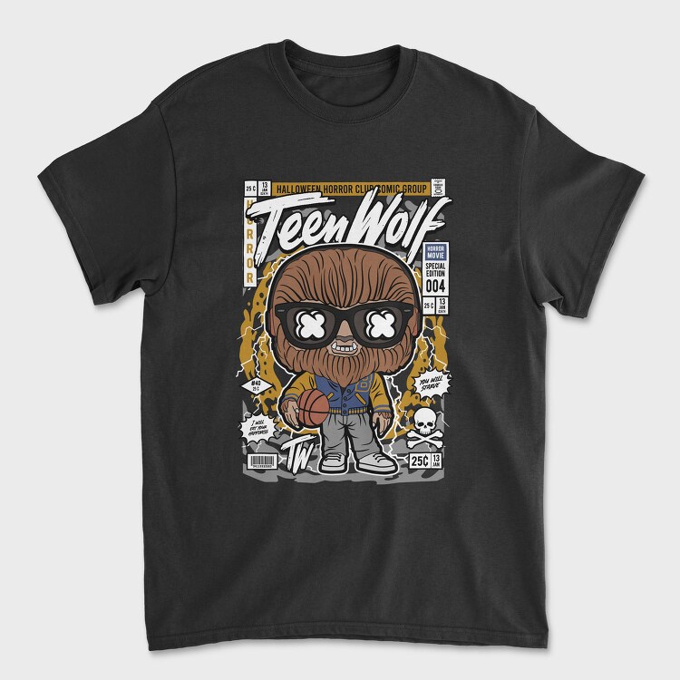 Teen Wolf Horror Comic, Tricou Barbati (Unisex)