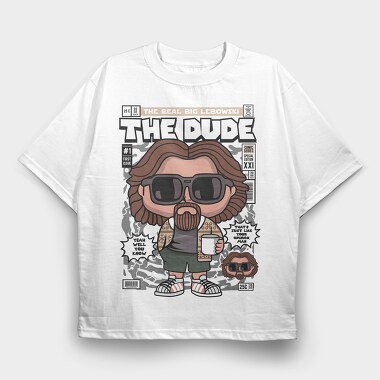 The Dudes Big Adventure, Tricou Oversize Barbati (Unisex)
