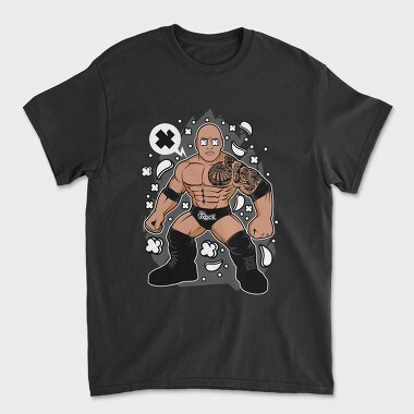 The Rock Warrior, Tricou Barbati (Unisex)