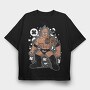 The Rock Warrior, Tricou Oversize Barbati (Unisex)