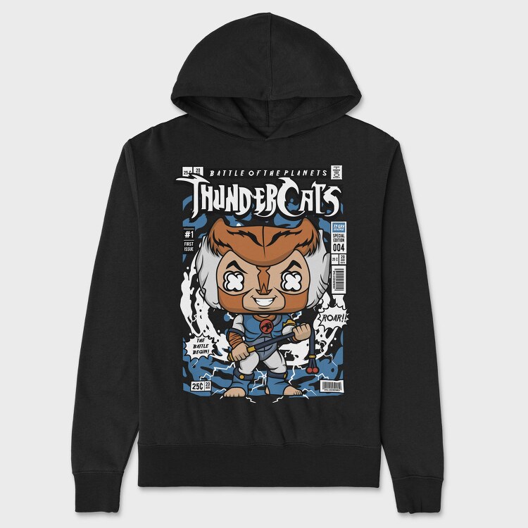 Thundercats Roar, Hanorac Oversize Barbati (Unisex)
