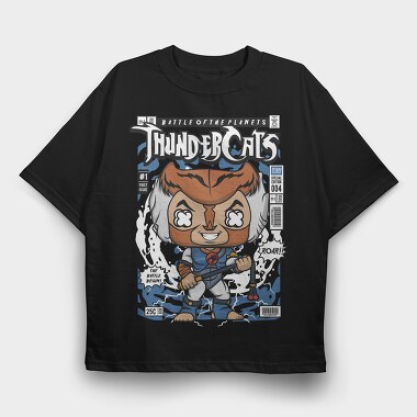 Thundercats Roar, Tricou Oversize Barbati (Unisex)