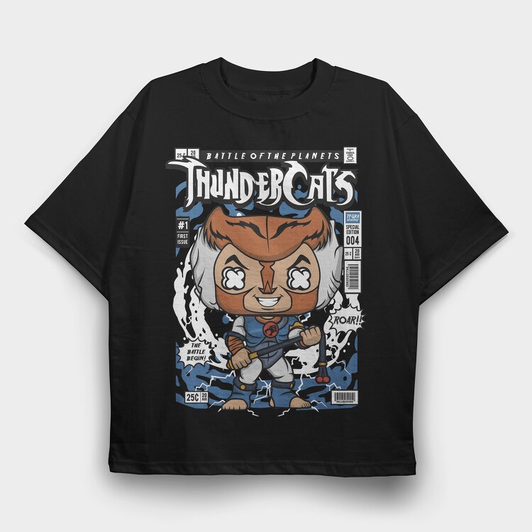 Thundercats Roar, Tricou Oversize Barbati (Unisex)