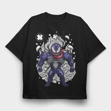 Venomous Chaos Burst, Tricou Oversize Barbati (Unisex)