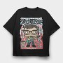 Weezer Rock Star, Tricou Oversize Barbati (Unisex)
