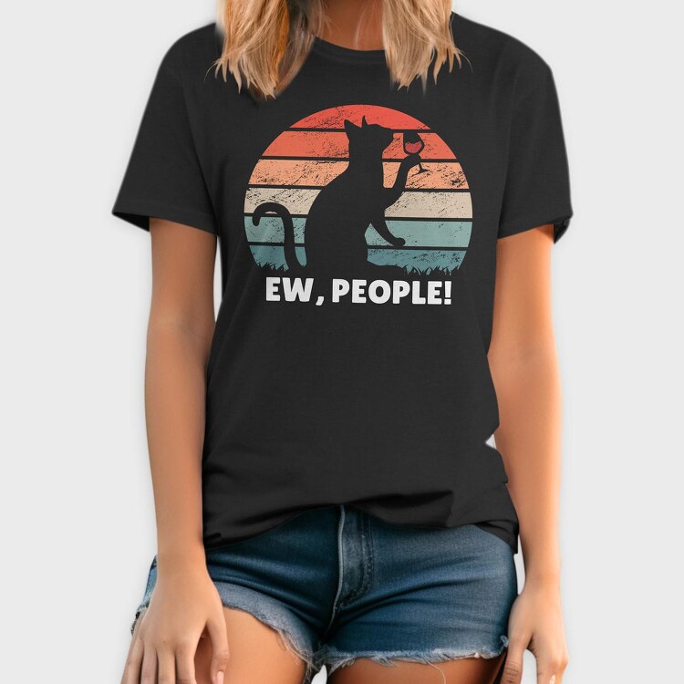 Ew, People Cat, Tricou Barbati (Unisex)