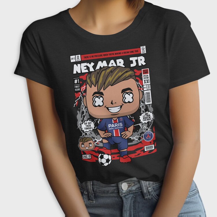 Neymar Jr Comic Style, Tricou Femei