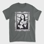Gothic Mona Lisa, Tricou Barbati (Unisex)