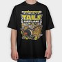 Tails Airplane Club, Tricou Oversize Barbati (Unisex)