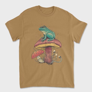 Tricou Barbati (Unisex), Mushroom Frog