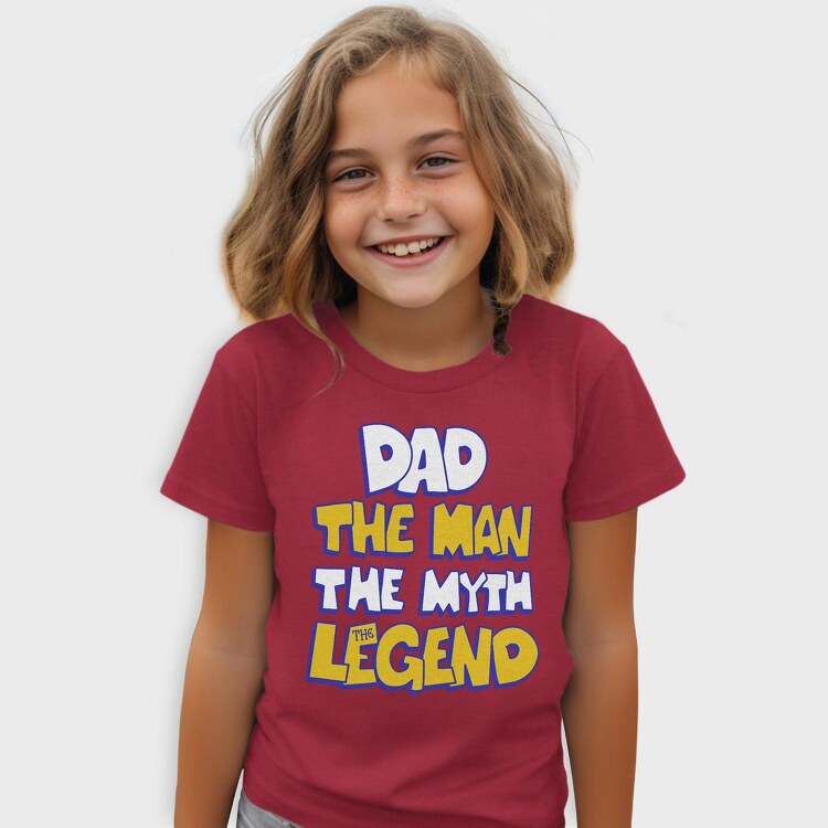 Dad The Legend, Tricou Copii