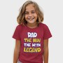 Dad The Legend, Tricou Copii