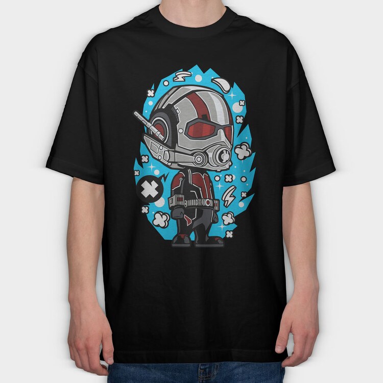 Antman Hero Blast, Tricou Oversize Barbati (Unisex)
