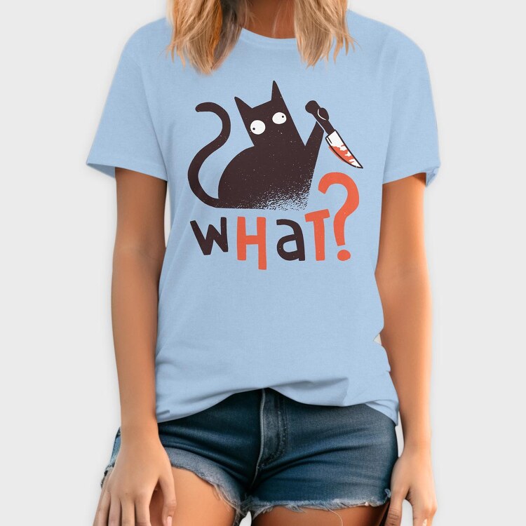 Knife Cat, Tricou Barbati (Unisex)