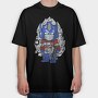 Optimus Prime Burst, Tricou Oversize Barbati (Unisex)
