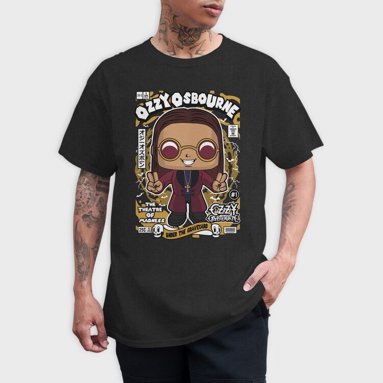 Ozzy Pop Culture, Tricou Barbati (Unisex)